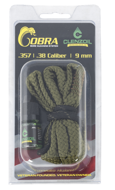 Clenzoil Cobra Bore Cleaning System .38/.357/9mm
