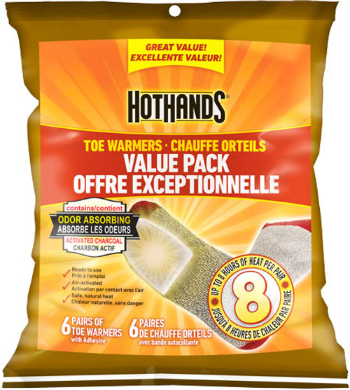 HotHands Toe Warmers 6 Pairs