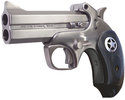 Bond Arms Ranger II 45 Colt Pistol 4.25" Barrel 2 Round Stainless Frame