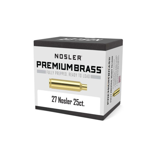 Nosler Custom 27 Nosler Brass Box of 25
