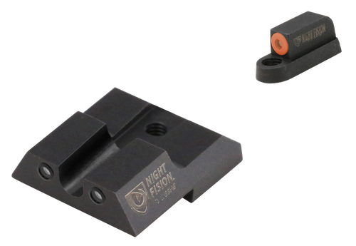 Night Fision Perfect Dot Night Sight Set for CZ-USA P-07 & P-09 Orange Front Black Rear