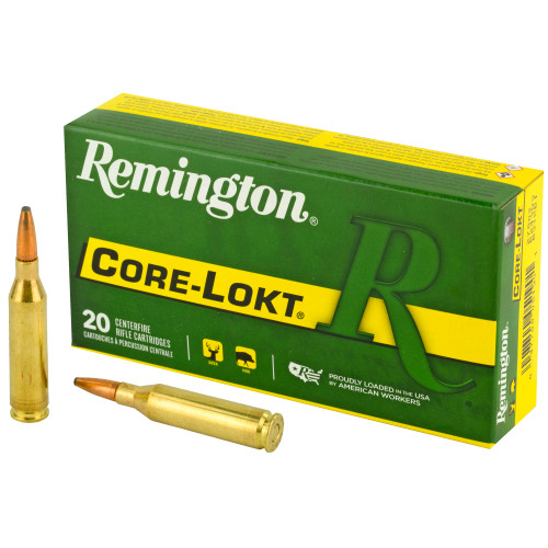 Remington Core-Lokt 243 Winchester Ammo 100 Grain Jacketed Soft Point Box of 20