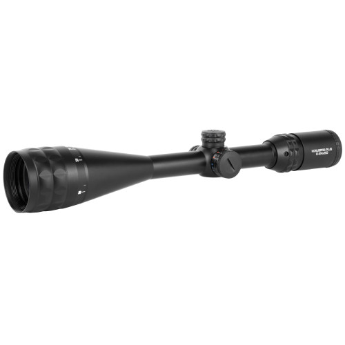 Konus Pro Plus Rifle Scope 1" Tube 6-24x 50mm Illuminated Fine Crosshair Reticle Matte Black - Image 1