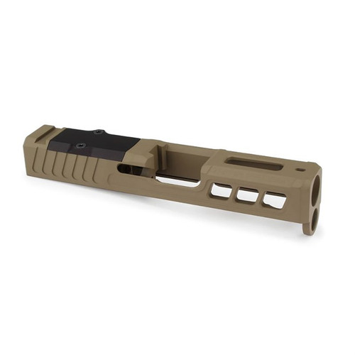 Zaffiri Precision ZPS.3 Slide Glock 43/43X 9mm Luger Optics Ready FDE Zaffiri Precision ZPS.3 Slide Glock 43/43X 9mm Luger Optics Ready FDE