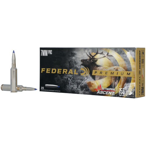 Federal Premium Terminal Ascent 7mm PRC Ammo 155 Grain 20 Count Box