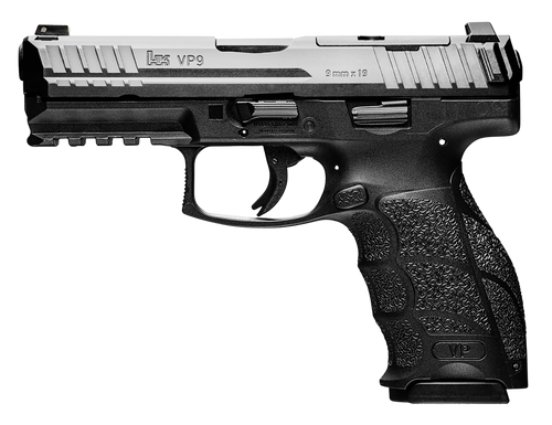 Heckler & Koch VP9-B Optics Ready 9mm Luger Pistol 4.09" Barrel 17+1 Round Black