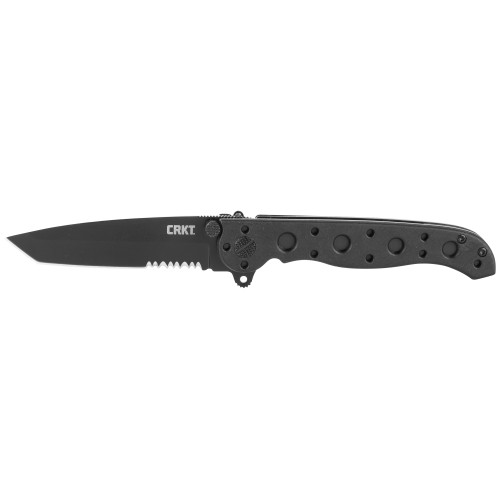 CRKT M16-10KZ Pocket Knife 3" Partially Serrated Blade - Image 1