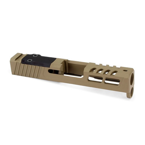 Zaffiri Precision ZPS.2 Slide Glock 43/43X 9mm Luger Optic Ready FDE Zaffiri Precision ZPS.2 Slide Glock 43/43X 9mm Luger Optic Ready FDE
