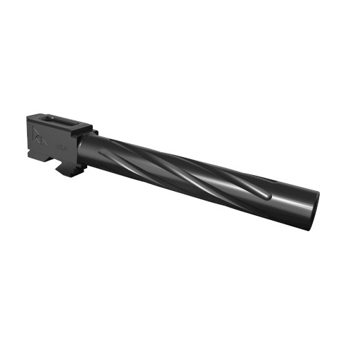 Rival Arms Barrel for Glock 34 Gen 3, 4 9mm Luger Spiral Fluted Stainless Steel Black