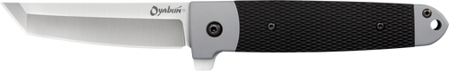 Cold Steel Oyabun Pocket Knife 3.5" Tanto Point 4034 Stainless Blade Glass Reinforced Nylon (GRN) Handle Black