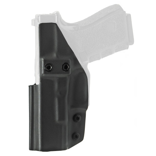 Tagua El Pastor IWB/OWB Holster Ambidextrous S&W M&P 9 Shield EZ Optics Ready Kydex Black - Image 1