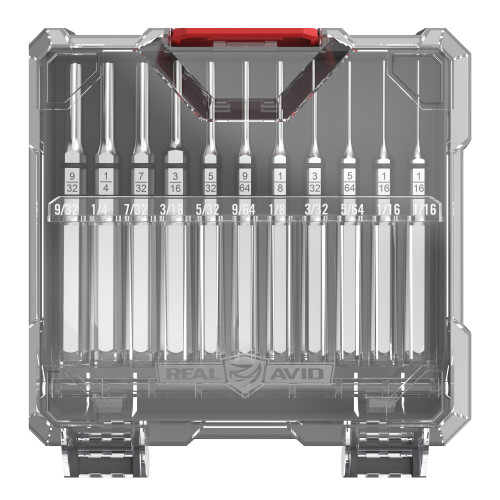 Real Avid Accu-Punch Roll Pin Punch 11-Piece Set