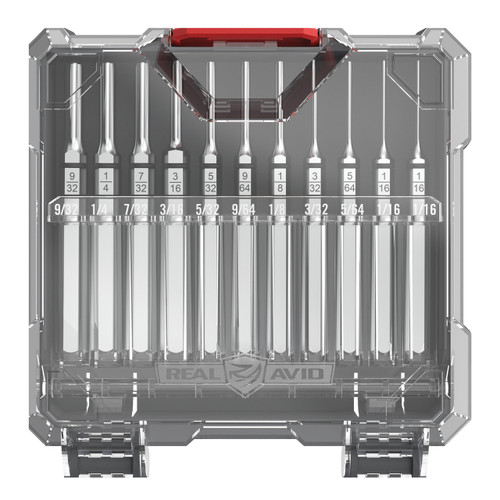 Real Avid Accu-Punch Roll Pin Punch 11-Piece Set