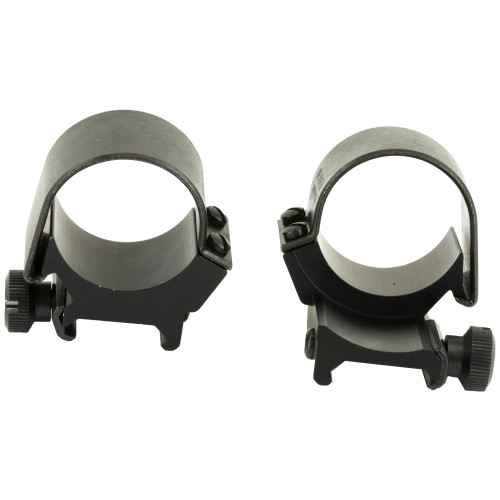 Weaver Detachable Extension Top Mount 30mm Scope Rings Aluminum Matte Low - Image 1