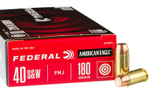 Federal 40SW Ammo 180gr FMJ 400 Rounds