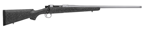 Nosler Model 21 Bolt Action Rifle 300 Winchester Magnum 24" Barrel Stainless Steel Gray Speckled Black Stock