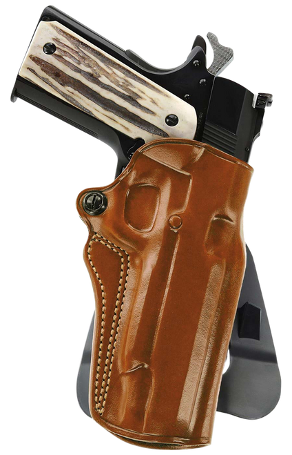 Galco Speed Master 2.0 OWB Holster Right Hand Glock 43 Leather Tan
