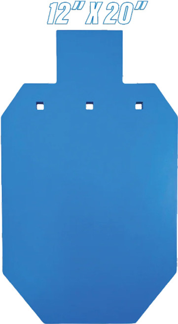 TWO-THIRD SIZE 12"X20"-1/2"BASH TARGET AR500 SILHOUETTE TWO-THIRD SIZE 12"X20"-1/2"BASH TARGET AR500 SILHOUETTE
