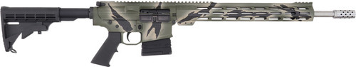 Great Lakes Firearms & Ammo AR10 Rifle 308 Win 18" Green Camo Stock