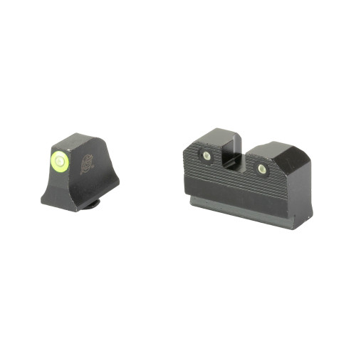 XS Sights R3D 2.0 Handgun Sight Set Glock 19 Suppressor Height Green - Image 1