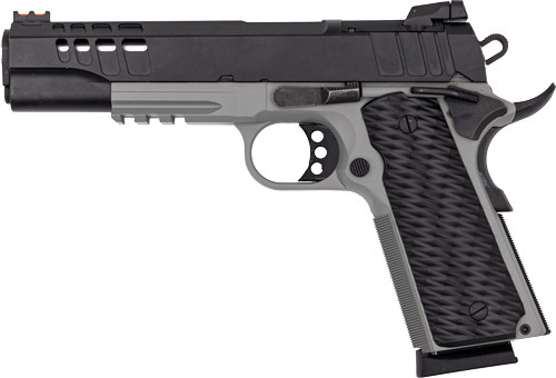 BLACK SLIDE BULL SHARK FRAMEGLFA 1911 PISTOL 45ACP 5" FS