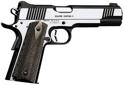 Kimber Eclipse Custom II 10mm Pistol 5" Barrel 8+1 Round Stainless Steel Slide Laminated Gray/Black Grip
