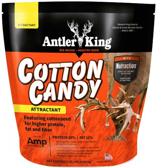 ATTRACTANT 5# BAGANTLER KING COTTON CANDY