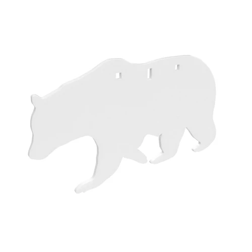 Birchwood Casey AR500 Steel Target Bear