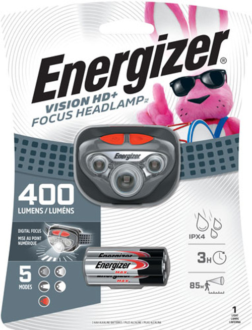 HEADLAMP 400 LUMENS W/AAA BATTENERGIZER VISION HD PLUS FOCUS - Image 1