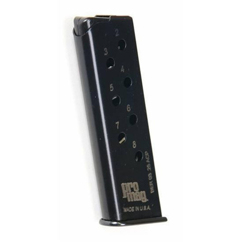 ProMag Magazine Beretta 950 BS .25 ACP 8-Round Steel Blue
