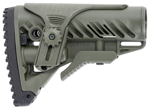 Fab Defense FXGLR16CPG GLR-16 Buttstock AR-15/M4 OD Green Fab Defense FXGLR16CPG GLR-16 Buttstock AR-15/M4 OD Green