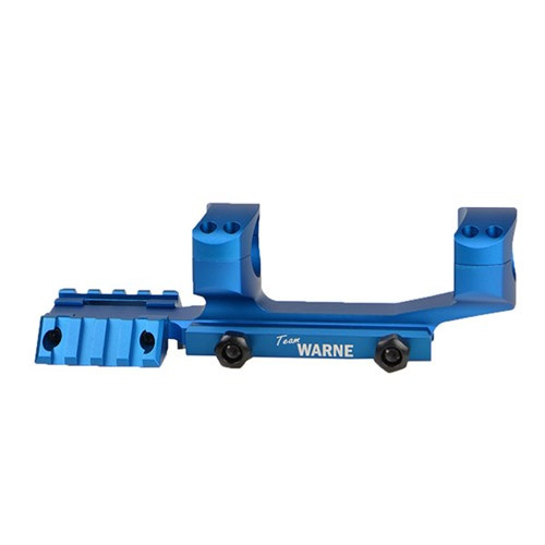 Warne 34mm 1.435 Inch 0 MOA Mount Blue Warne 34mm 1.435 Inch 0 MOA Mount Blue
