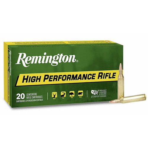 Remington High Performance Rifle 17 Remington Ammo 25 Grain Hornady Interlock Jacketed Hollow Point Box of 20