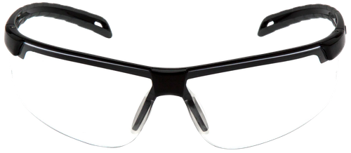 Pyramex Ever-Lite Shooting Glasses Black Frame Clear Lens