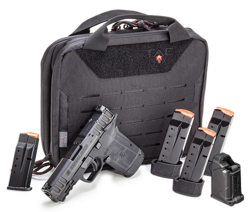 Smith & Wesson Equalizer Range Kit 9mm Luger Pistol 3.675" Barrel 10+1/13+1/15+3 Rounds Black Polymer Frame