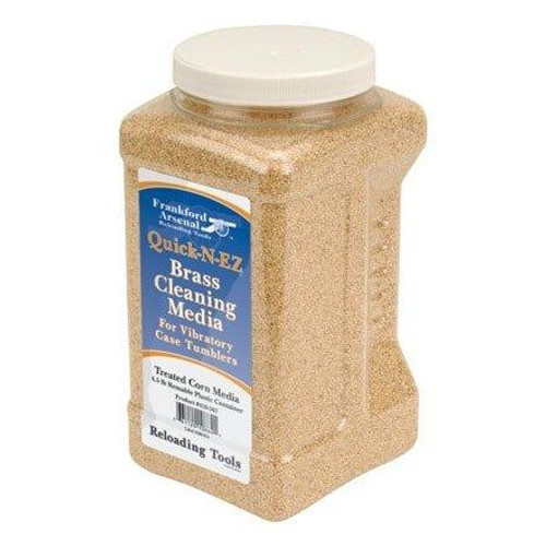 Frankford Arsenal Brass Cleaning Media Treated Corn Cob 4-1/2 lb Jug Frankford Arsenal Brass Cleaning Media Treated Corn Cob 4-1/2 lb Jug