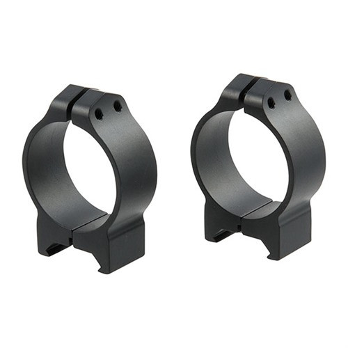 Warne Maxima Weaver 34mm Scope Rings Matte Black Low