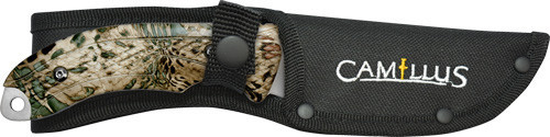 Camillus Regent Folding Knife 4" Stainless Steel Blade Nylon Handle Black
