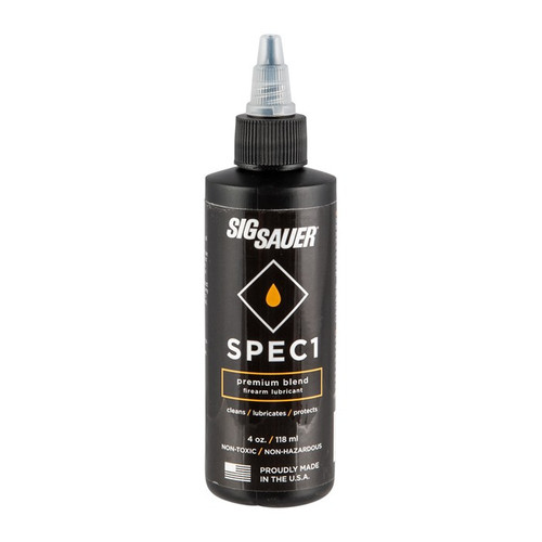 Sig Sauer Spec 1 Synthetic Firearm Lubricant 4 oz Bottle