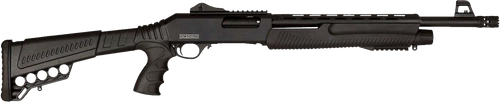 Dickinson XX3D Commando 12 Gauge Pump Shotgun 18.5" Black Barrel Synthetic Stock
