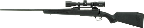 Savage Arms 110 Apex Hunter XP Bolt Action Rifle .243 Winchester 22" Matte Black Barrel Left Hand Synthetic Stock with Vortex Crossfire II 3-9x40mm Scope