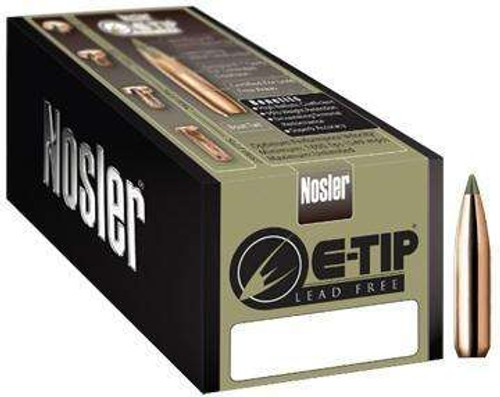 Nosler 7mm .284" 140gr E-Tip 50/Box