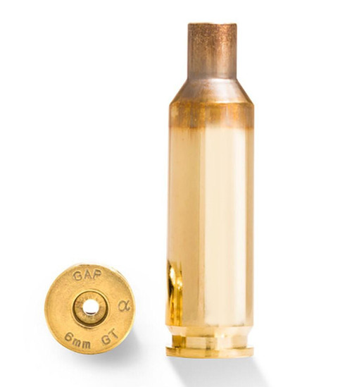 Alpha Munitions 6mm GT Brass 100ct Box