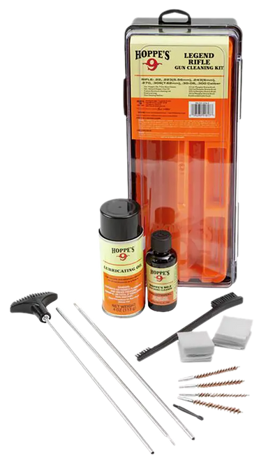 Hoppe's Legends Universal Cleaning Kit 17-22 Caliber Rifles Hoppe's Legends Universal Cleaning Kit 17-22 Caliber Rifles