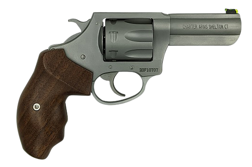 Charter Arms Professional IV 32 H&R Mag Revolver 3" Stainless Barrel 7 Round Walnut Grip