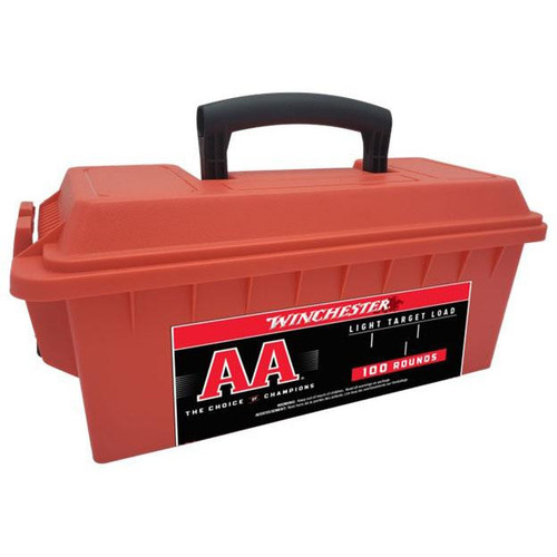 Winchester AA Light Target 12 Gauge Ammo 2-3/4" #8 Lead Shot 1-1/8 oz Ammo Can of 100