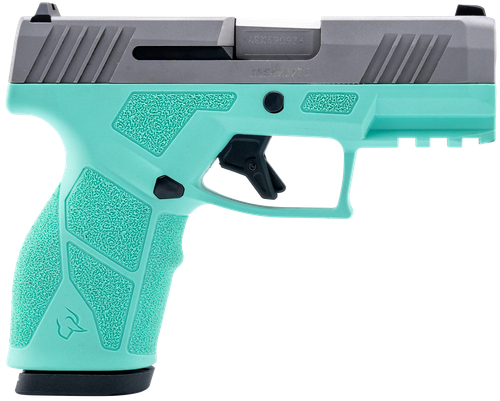 Taurus GX2 9mm Luger Pistol 3.38" Barrel 13+1 Round Cyan Frame Stainless Slide