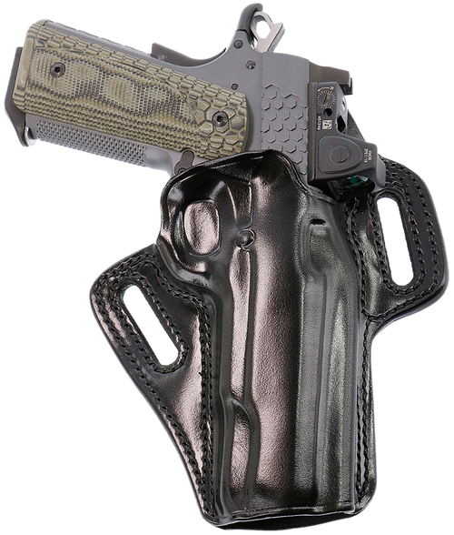 Galco Concealable 2.0 OWB Holster Right Hand Kimber 1911 5" Leather Black