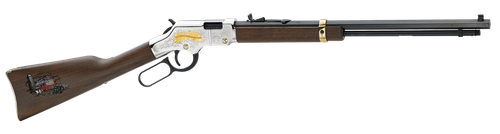 Henry Golden Boy American Farmer Lever Action Rifle .22 Long Rifle 20" Blued Barrel Walnut Stock