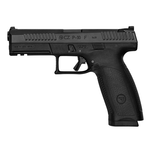 CZ P-10F 9mm Luger Pistol 4.5" Barrel 10+1 Round Black Optics Ready